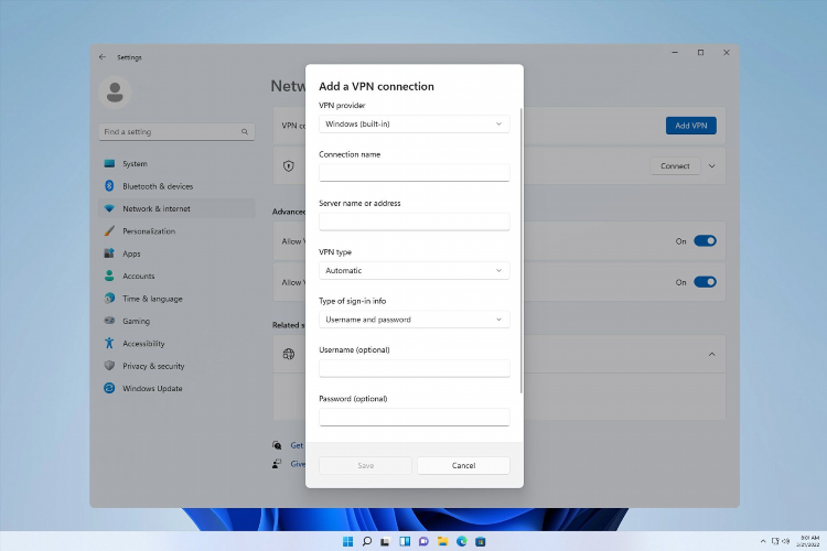 Адреса vpn серверов для windows 11