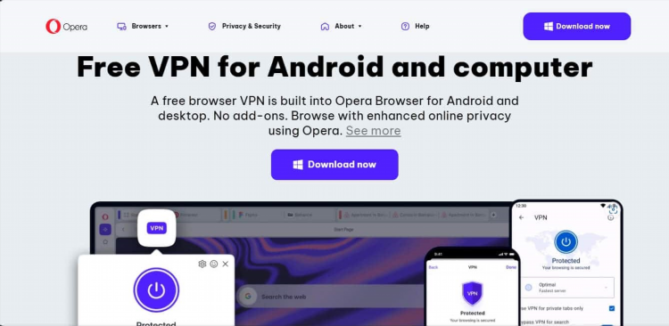 Плагин vpn для opera