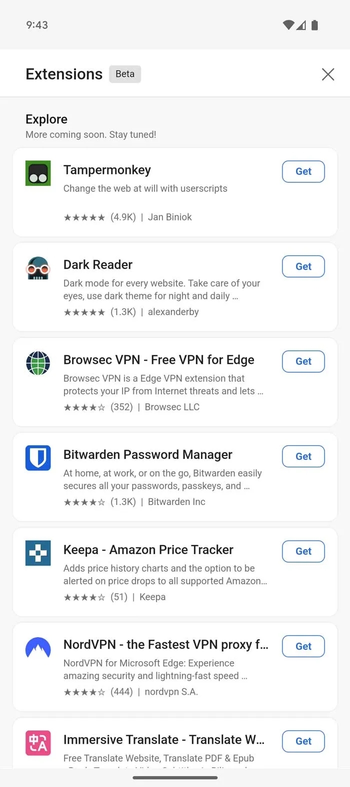 Расширение впн для edge
