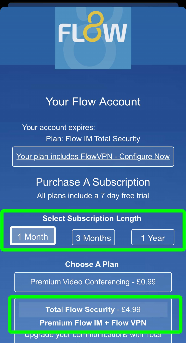 Учетной записи vpn