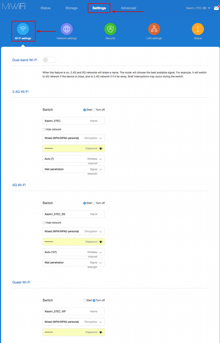Установить vpn на роутере xiaomi