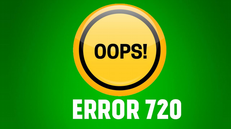 Возвращен код ошибки 720 vpn windows 10
