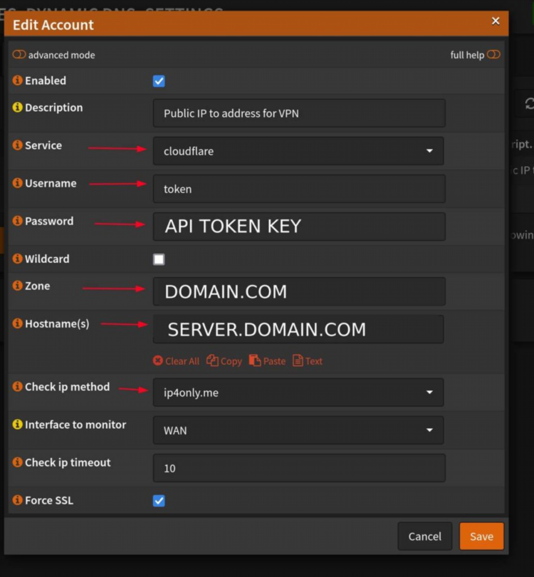 Vpn токен