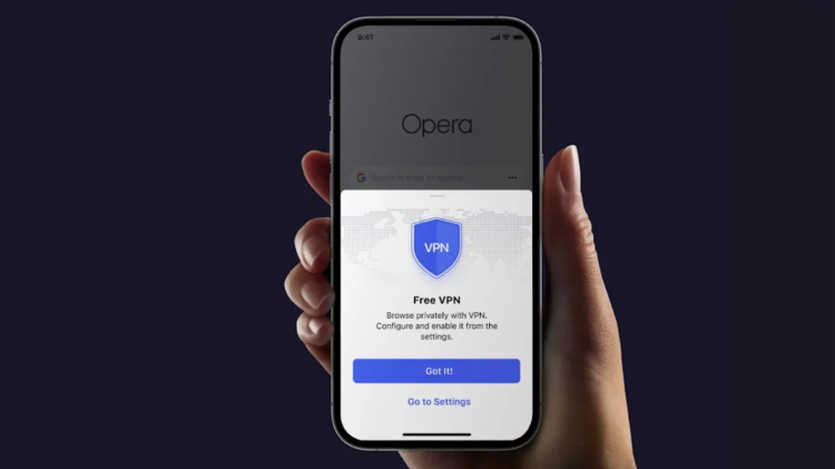 Vpn в мобильной опере