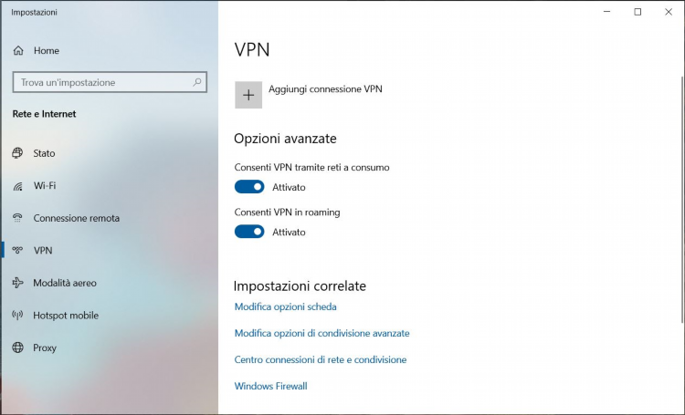 Впн windows 10